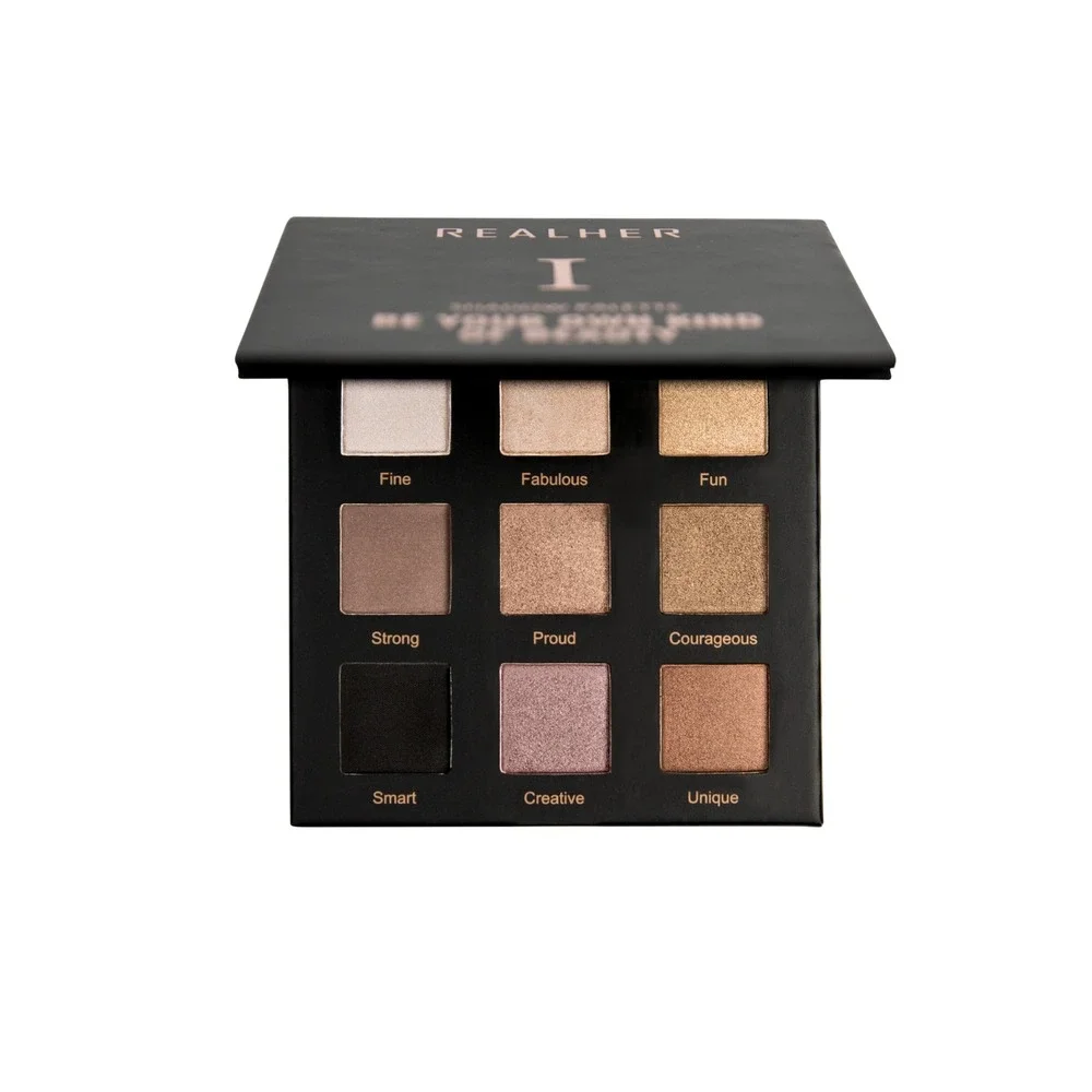 REALHER Eyeshadow Palette Bundle of 5 Be Your Own Kind of Beauty Make It Happen